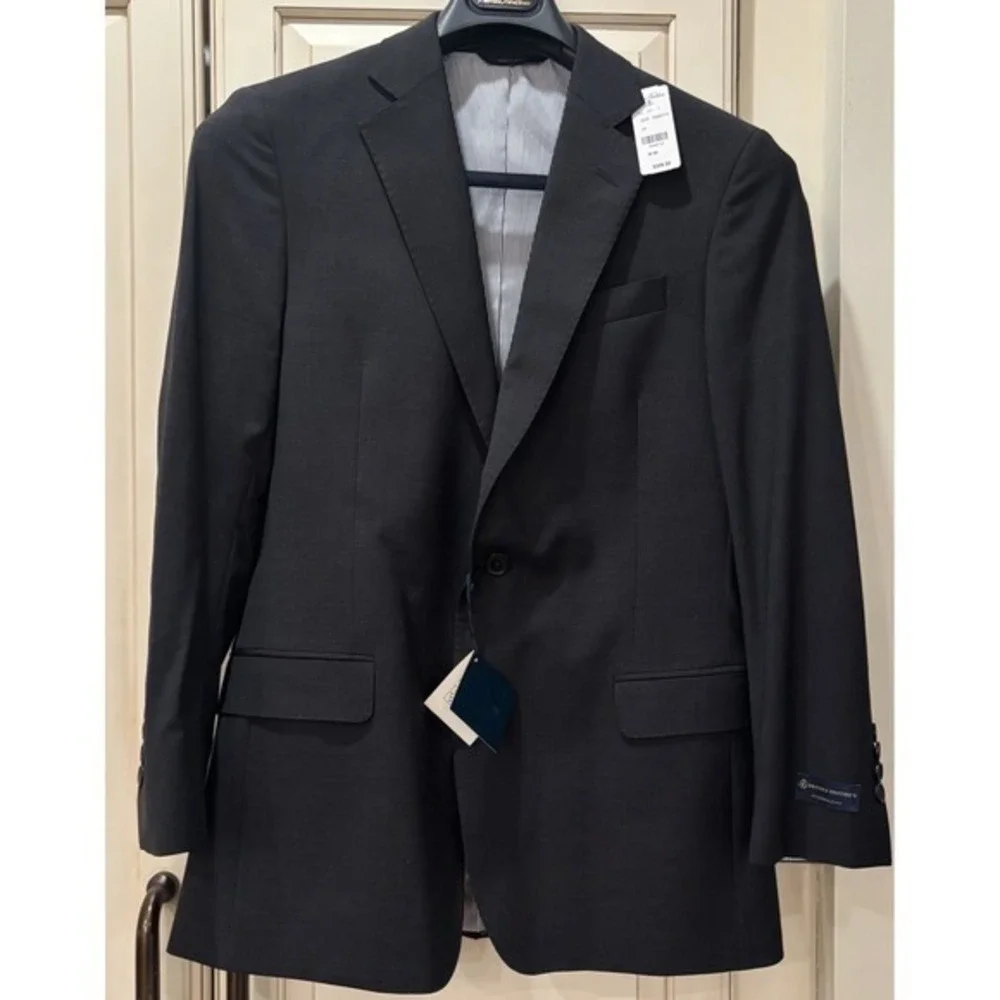 Brooks Brothers Explorer Fitzgerald Grey Blazer Jacket 38‎ S Short Men
